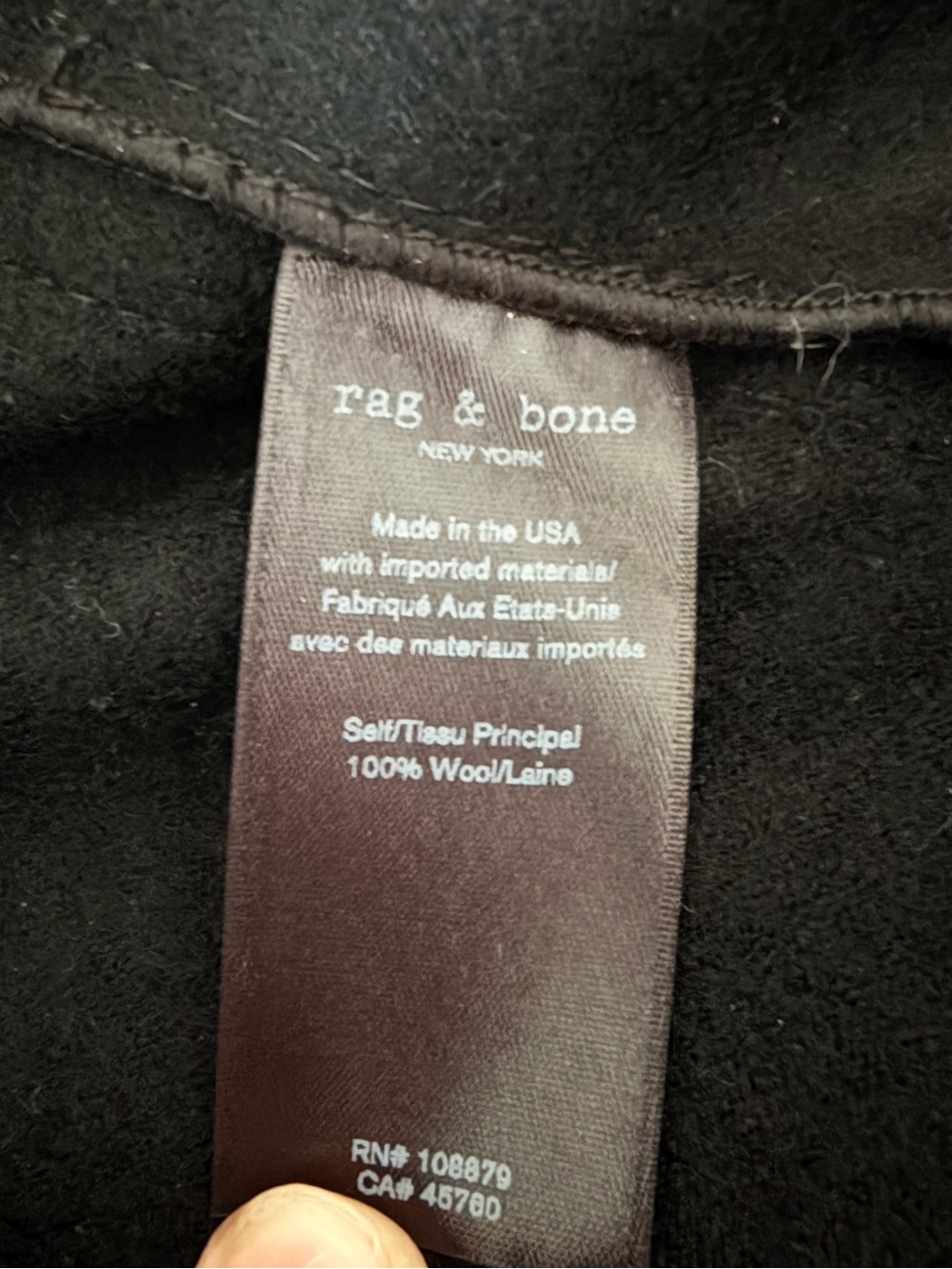 RAG& BONE LEXINGTON TAILORED WOOL BLAZER JACKET - Picture 8 of 8